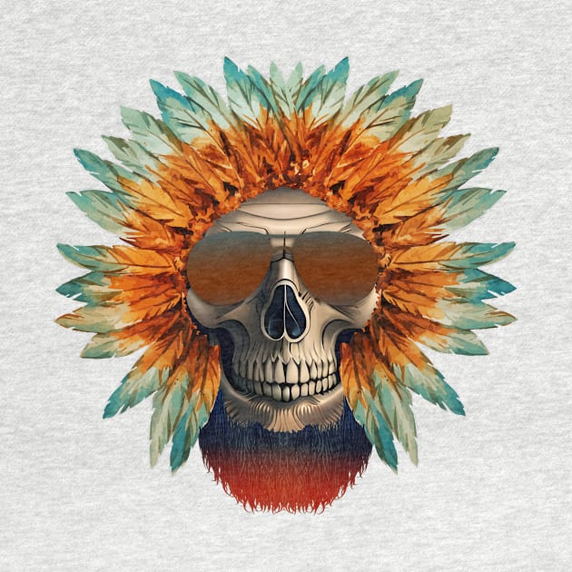 Summer skull by siano